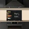 Quotes - Spreuken - Keuken - Papa's keuken - Papa keuken achterwand spatscherm klein -sfeer1