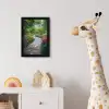 Park - Bloemen - Tuin fotolijst zwart zonder passe partout klein -usfeer4_kinderkamer