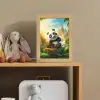 Panda - Wilde dieren - Jungle - Jongens - Kinderen Light Box met kabel klein -sfeer2_kind