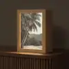 Eiland - Palmboom - Zee Light Box met kabel (Tafellamp) klein -z3d_website