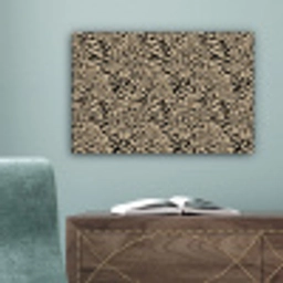 Giraf - Zebra - Motief - Bruin canvas 2cm klein 34 -sfeer4