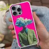 Man - Pak - Wolk - Roze Hoesje iPhone 16 Pro Max met koord klein -sfeer3