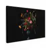 Bloemen - Bessen - Klassiek Tuinposter op houten frame 2 cm dik klein -3d