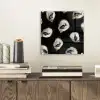 Oesters - Zwart - Vissen - Goud plexiglas 5mm klein -sfeer1