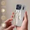 Pluimen - Beige - Minimalistisch Telefoonhoesje iPhone 17 Pro klein -sfeer3_NL
