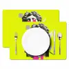 Buste - Verf - Geel Placemat vinyl groot -zzsfeer2_Kitchenyeah-website