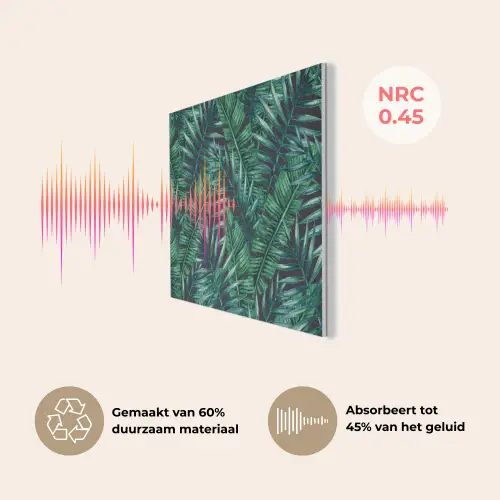 Jungle - Bladeren - Tropical PET vilt klein -USP_NL