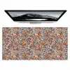 Blauw - Waterverf - Chaos Muismat XXL klein 681 -zzz3d