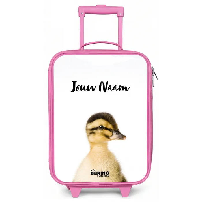 Daisy Duck Kinderkoffer - Roze klein -zz3dotto