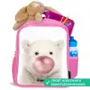 Bubblegum beer Kinderrugzak - Roze middel -inhoud_NL