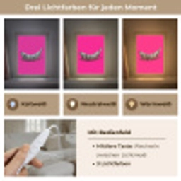 Banaan - Zebraprint - Roze Light Box met kabel (Tafellamp) klein -USP_lichtkleurDE