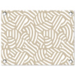 Abstract - Modern - Beige tuinposter los doek klein 239 -3d