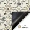 Floraal - Patroon - Kleurrijk Deurmat klein 898 -antislip_NL