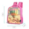 Pastel skyliner Kinderrugzak - Roze middel -productfoto_formaten