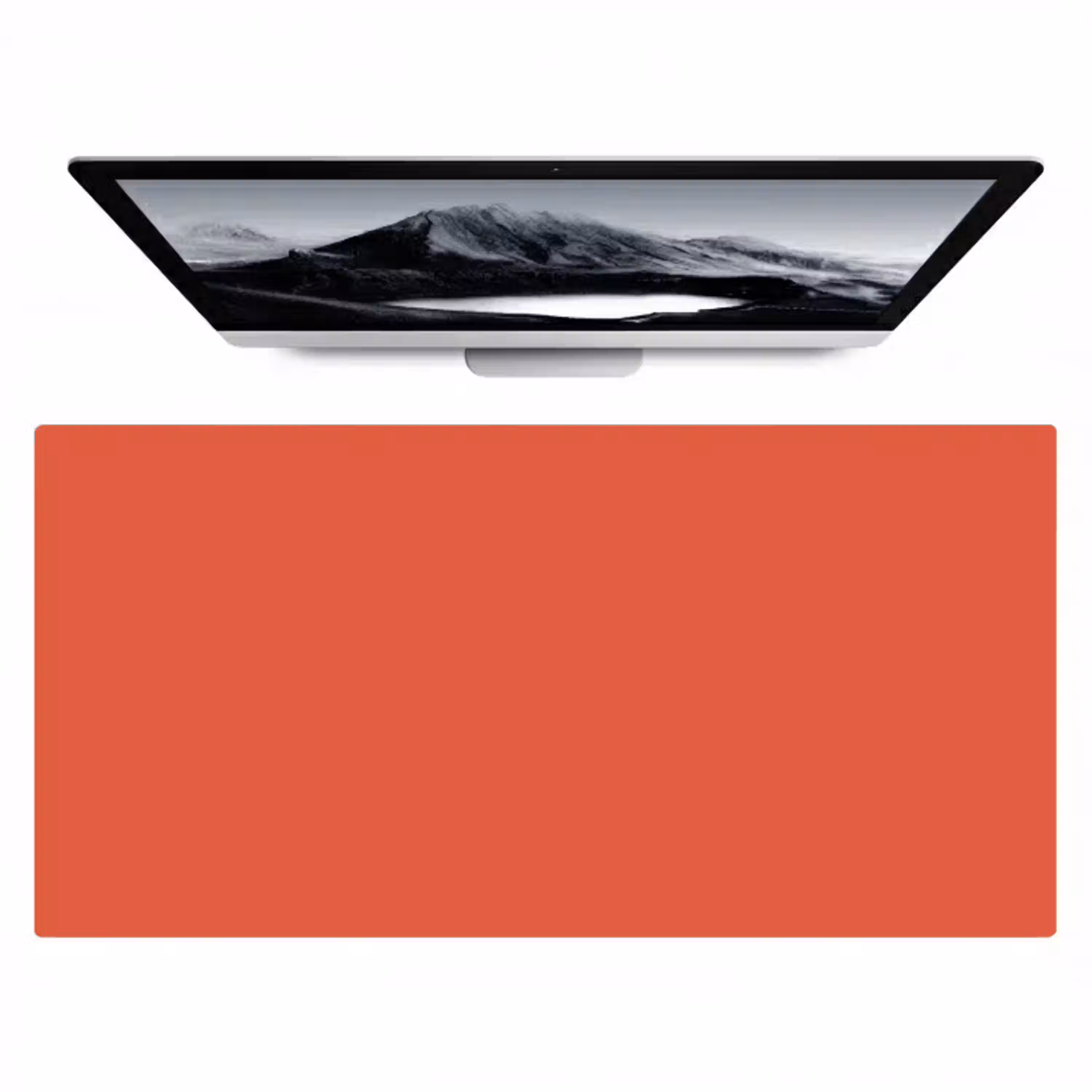 Rustic - Clay - Oranje Muismat XXL klein 681 -zzz3d