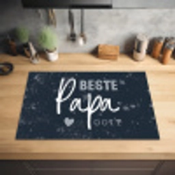 Cadeau voor man - Quote - Vaderdag - Beste papa ooit - Spreuken Inductie beschermer vinyl 3mm klein -sfeer5