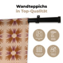 Ornament - Patroon - Oker Wandkleed katoen klein 269 -tsfeer2_DE