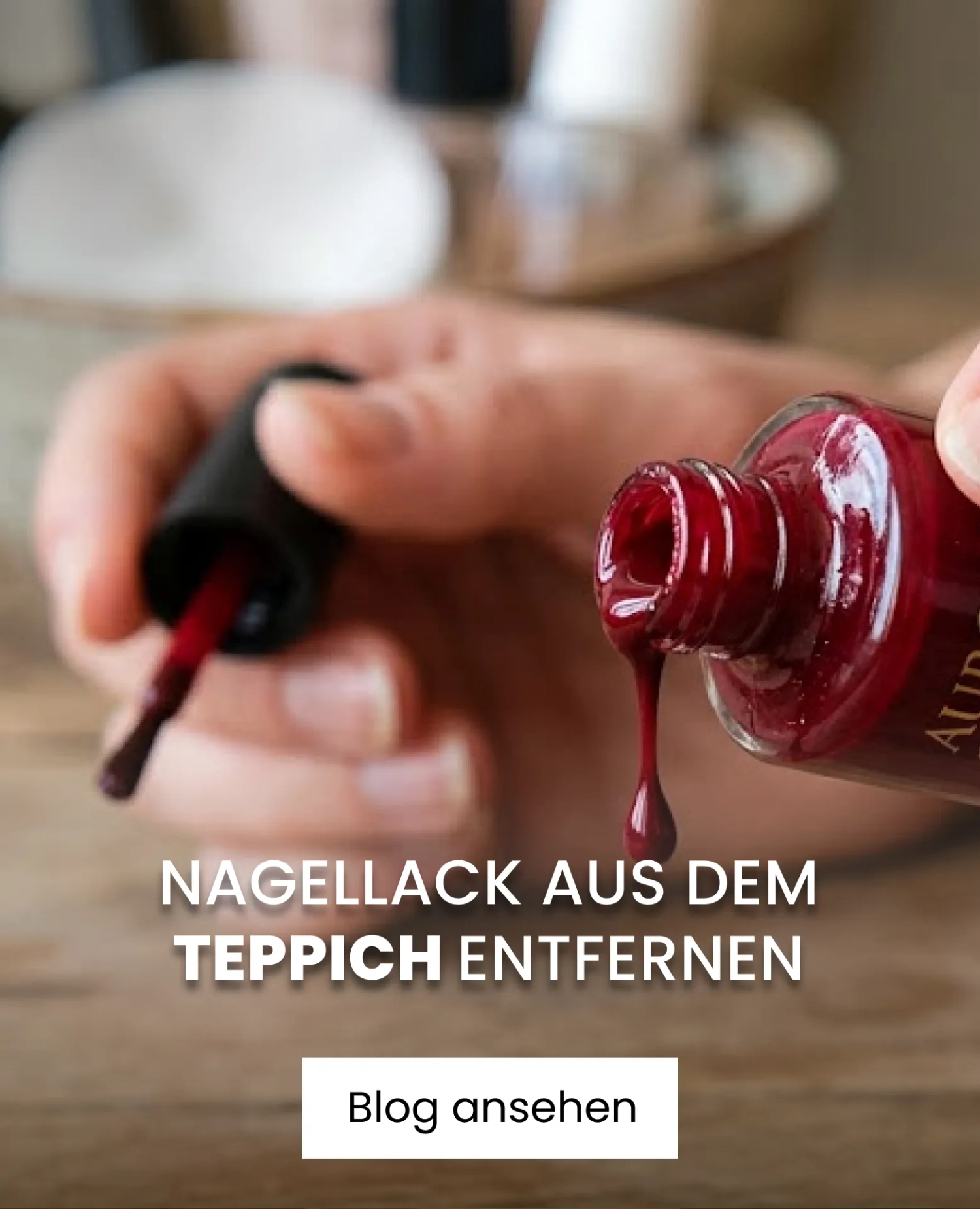 roten nagellack