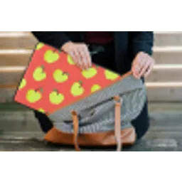 Appels - Modern - Groen laptophoes neopreen klein 279 -tas