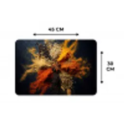 Specerijen - Explosie - Oranje Placemat vinyl groot -specs