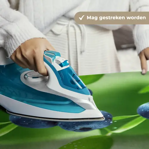 Bosbessen - Paars - Bladeren - Groen Wandkleed katoen klein 269 -sfeer9