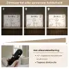 Giraffe - Jungle - Bruin - Kinderen Light Box met batterij (Wandlamp kind) middel -USP_dimbaarNL