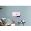 Cocktail - Paars - Minimalistisch - Citroen Muursticker klein -plant