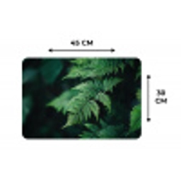 Varenblad - Groen - Structuur - Wazig Placemat vinyl groot -specs