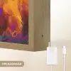 Schotse hooglander - Koeien - Dieren - Kunst Light Box met batterij (Wandlamp) middel -USP_websiteoplaadbaarNL