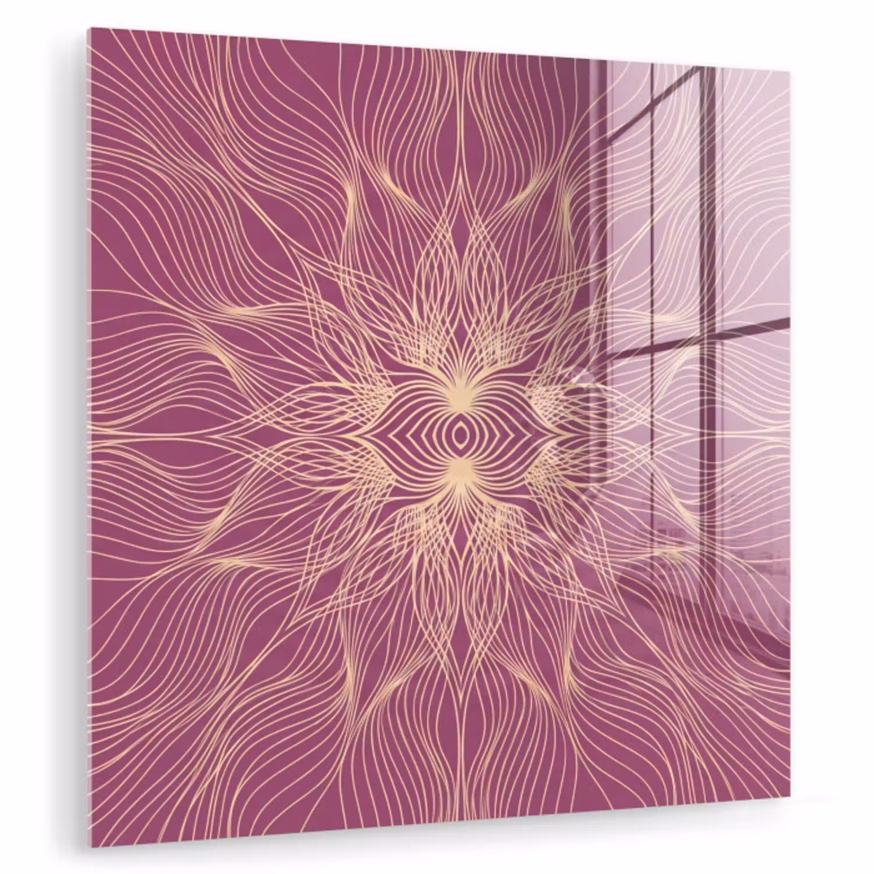 Lijnen - Patroon - Abstract plexiglas 5mm klein -zzzproduct_nieuw