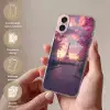 Eiffeltoren - Parijs - Roze Apple iPhone 16 klein -sfeer3_NL