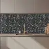Terrazzo -  Patroon - Zwart - Wit keuken achterwand 2 middel 871 zz_3dshopping