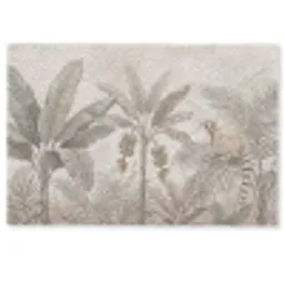 Natuur - Jungle - Ringstaartmaki - Bruin Deurmat klein -zkaufland3d