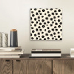 Madeliefjes - Grafisch - Zwart - Beige aluminium wit klein 46 -sfeer1