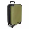 Lederen look grijs groen NBS - Handbagage koffer - Kinderen Unisex middel -productfoto_3d