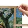 Vrouw - Boom - Boek - Mandje Light Box met batterij (Wandlamp) middel -USP_websiteprintNL