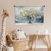 Boom - Winter - Levensboom - Modern - Goud Wandkleed katoen middel -wsfeer5_kind