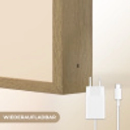 Oh honey - Rood - Schaduw Light Box met batterij (Wandlamp) middel -USP_websiteoplaadbaarDE