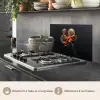 Orchidee - Doorzichtig - Bloem keuken achterwand spatscherm klein -usp_FR