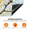 Bloesems - Wit - Mozaïek - Tak Inductie beschermer vinyl 3mm klein -zzzzzzz-td-onderkant