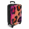 Animal holo - Luipaardprint NBS - Handbagage koffer - Kinderen Unisex middel -productfoto_3d