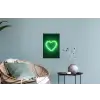Neon - Groen - Licht Muursticker klein -plant
