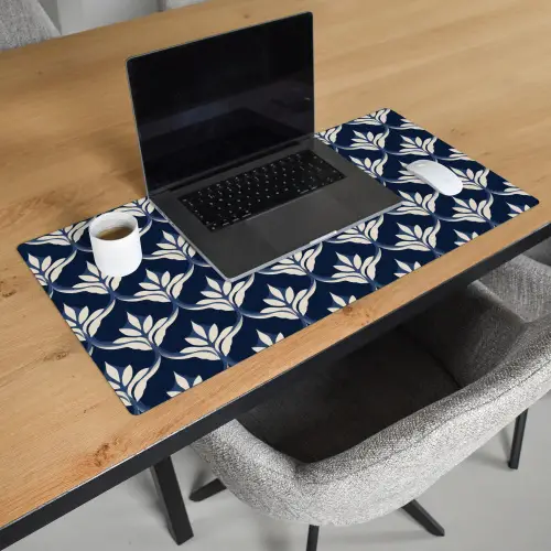 Modern - Ontwerp - Blauw Muismat XXL klein 681 -sfeer1