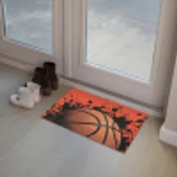Basketbal - Verf - Sport - Oranje Deurmat klein -sfeer3