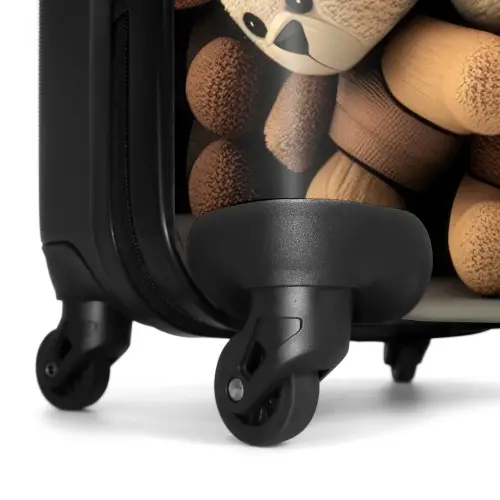 Knuffelberen Koffer - NBS - Handbagage middel -wiel