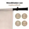 Zandloper - Symmetrisch - Rood - Paars Wandkleed katoen klein -sfeer2