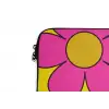 Bloemen - Illustratie - Kleurrijk laptophoes neopreen klein -detail