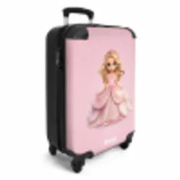 Prinses Priscilla NBS - Handbagage koffer - Unisex middel -productfoto_3d