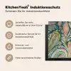 Patroon - Kleurrijk - Sierlijk - Groen Inductie beschermer vinyl 3mm middel -tsfeer2_DE