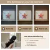 Zeester - Strand - Zee Light Box met batterij (Wandlamp) middel -USP_lichtkleurNL
